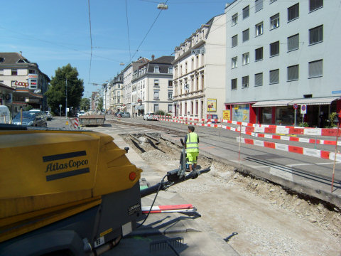 Baustelle Zrcherstrasse