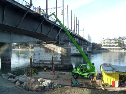 Neubau der zweiten Eisenbahnbrcke