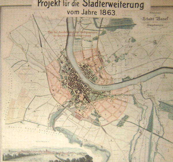 Projekt Stadterweiterung 1863