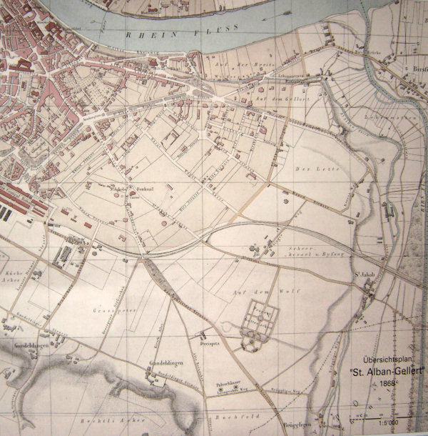 Uebersichtsplan 1868