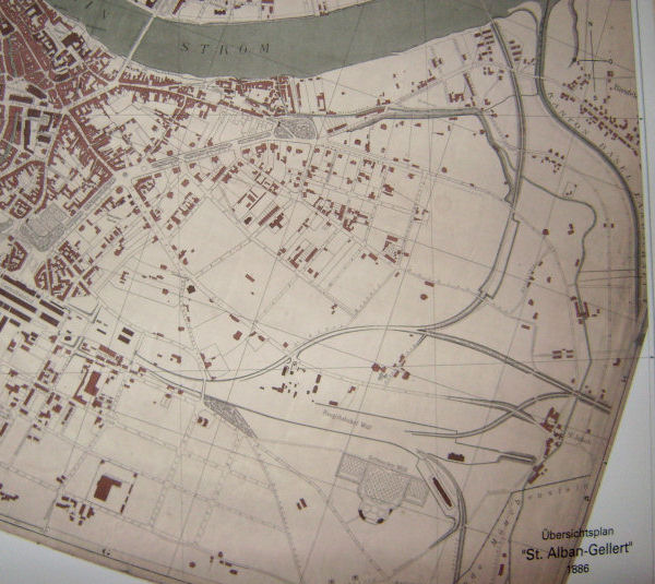 Uebersichtsplan 1886