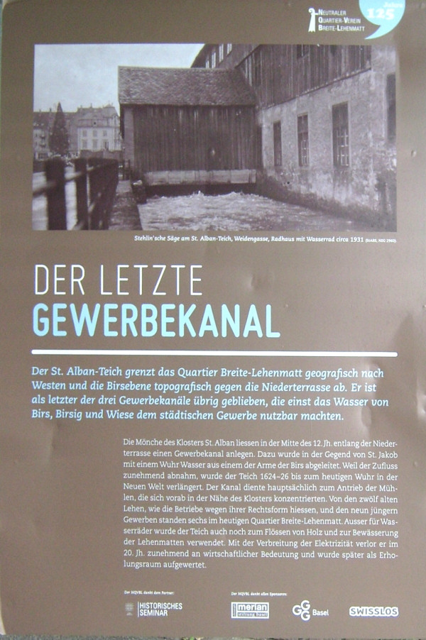 Der letzte Gewerbekanal