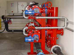 Rheinwasser Filtrieranlage